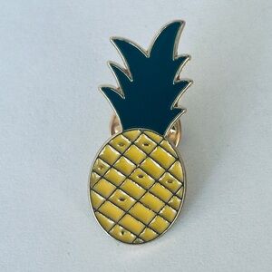 Pineapple Enamel Pin, NWT